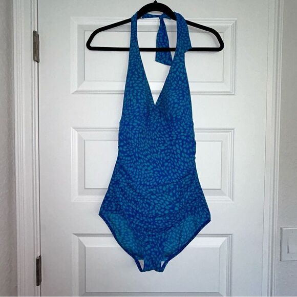 L.L. Bean Halter One Piece Swimsuit - Picture 1 of 7